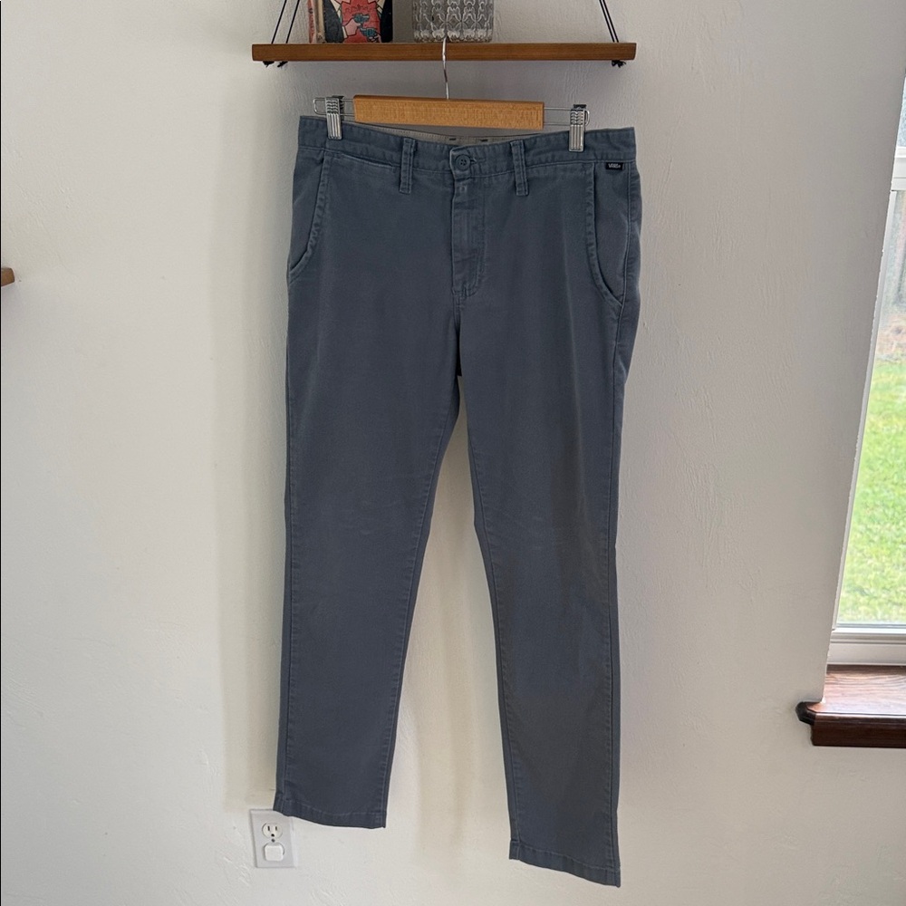 Vans Blue Gray Chinos 32x31